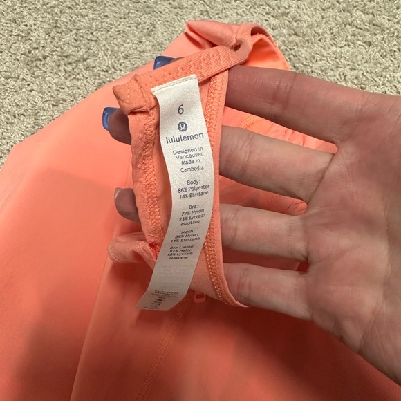 Lululemon Free Spirit Tank Light Coral - Picture 3 of 8
